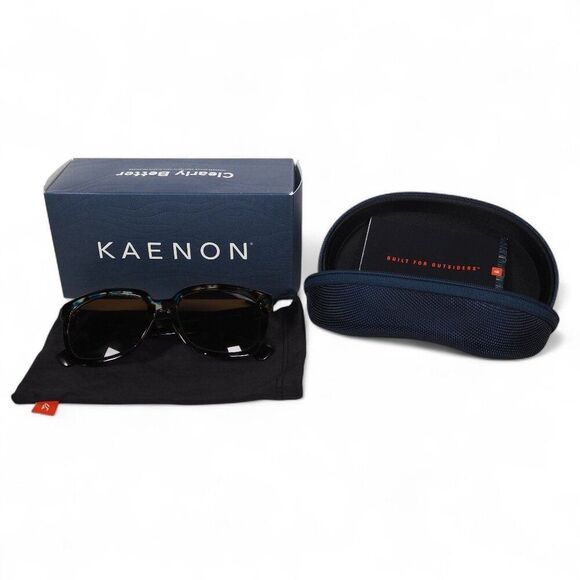 Kaenon Cali Polarized Sunglasses Tidepool / Ultra Brown 12% - Picture 2 of 11